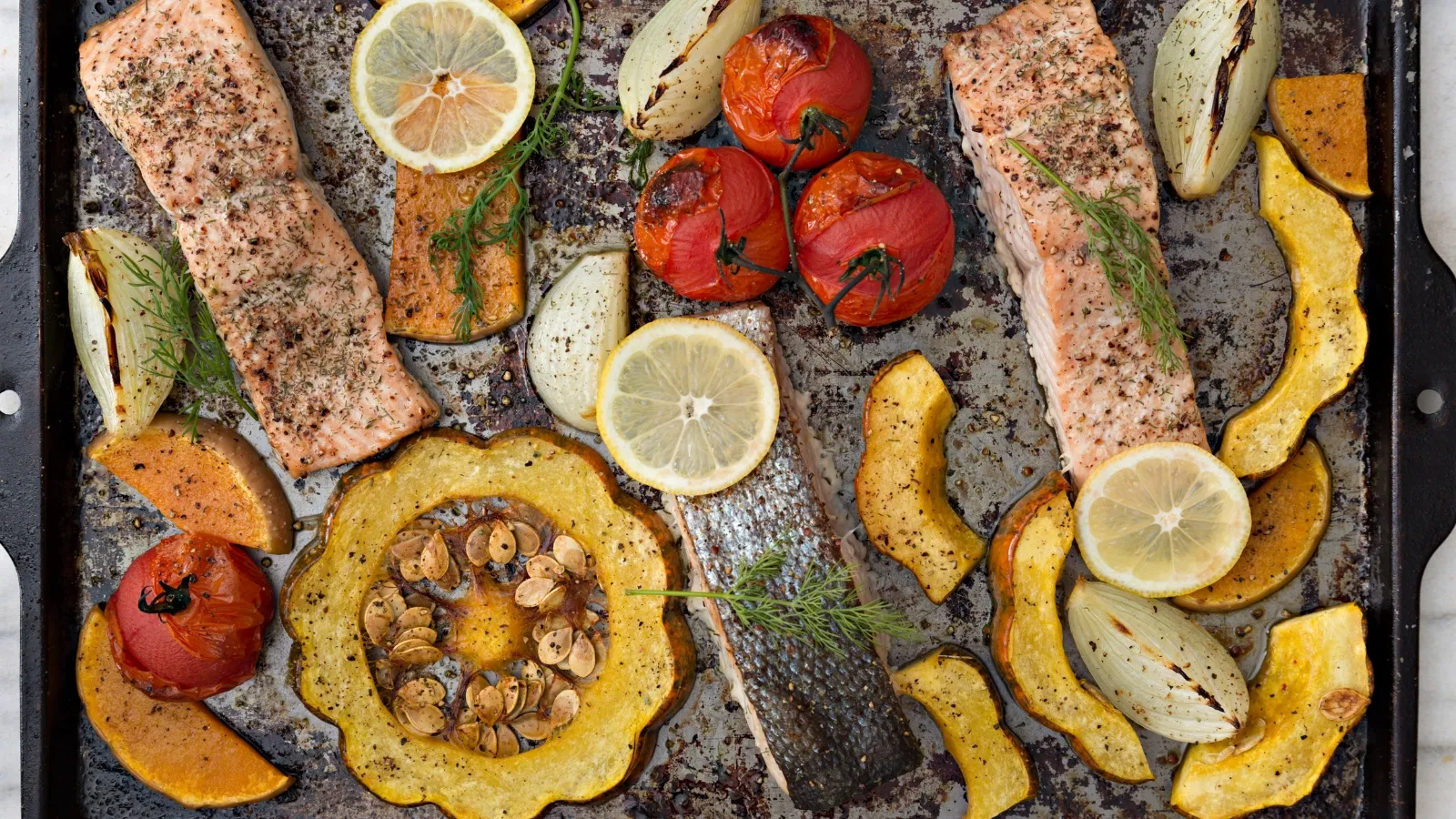 The 15-Minute Mediterranean Sheet-Pan Dinner for Busy Weeknights