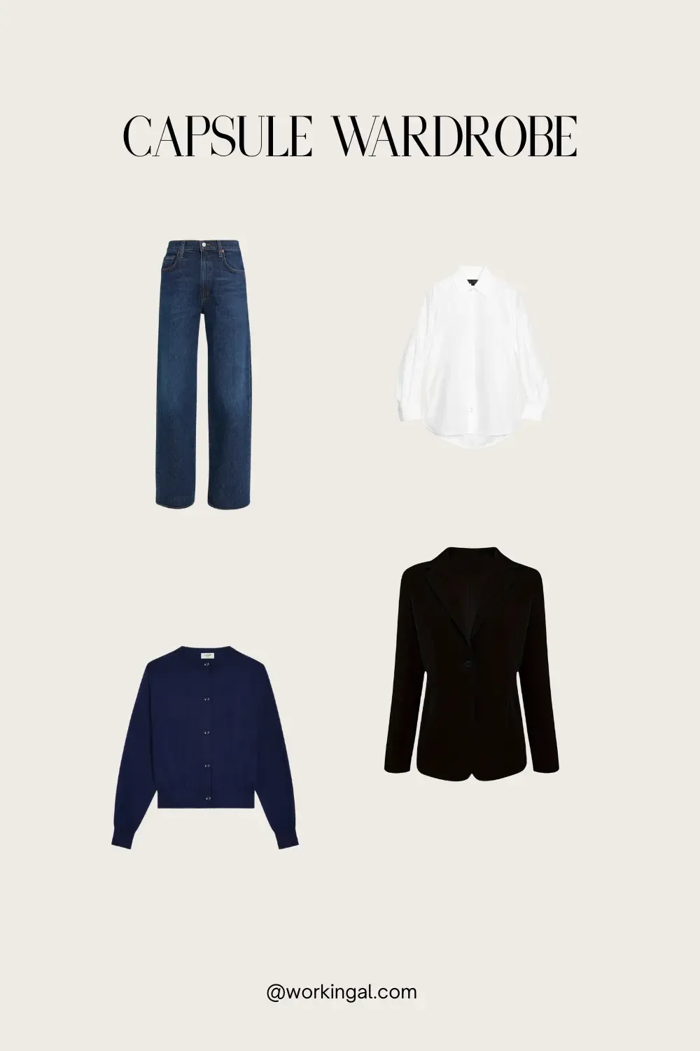 confidence capsule wardrobe