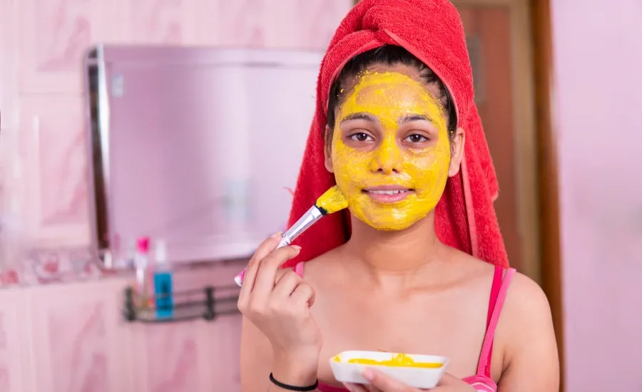 diy turmeric face mask