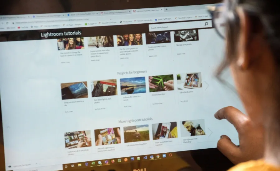 woman learning new skills to reinvent herself